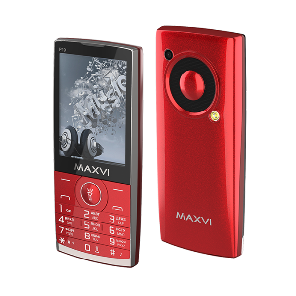 Купить Мобильный телефон Maxvi P19 wine-red